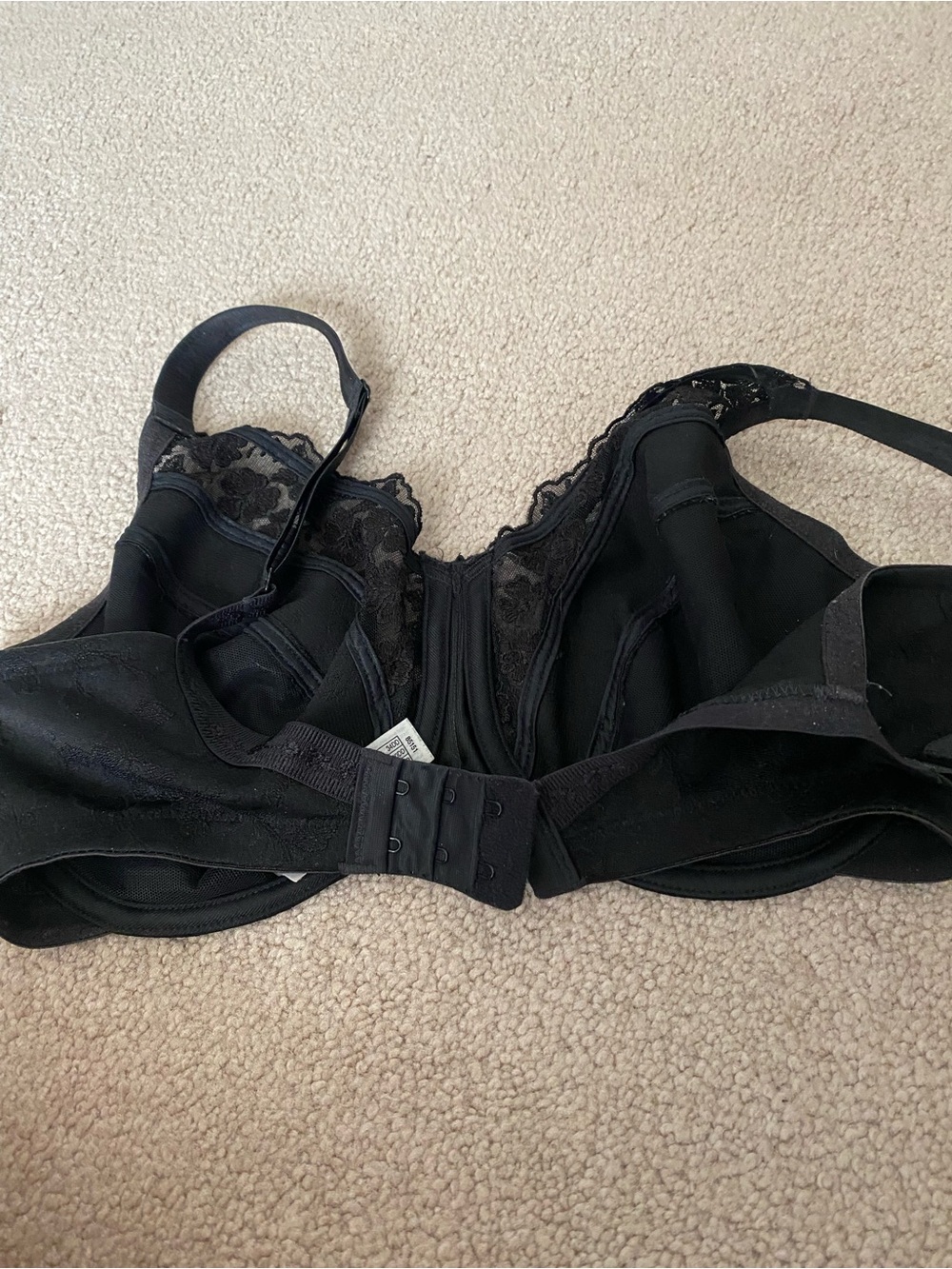 BUNDLE OF “3” WACOAL BRAS— BLACK. 34 DD - Picture 6 of 10